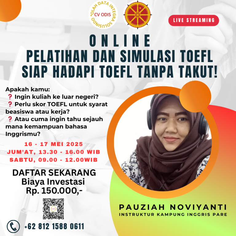 BIMBINGAN & SIMULASI TEST TOEFL