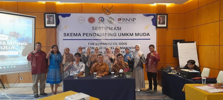 CV. ODIS Gelar Sertifikasi Nasional di Samarinda: Cetak Pendamping UMKM Tangguh, Dorong Dosen dan Tenaga Kependidikan Miliki Kompetensi Profesional