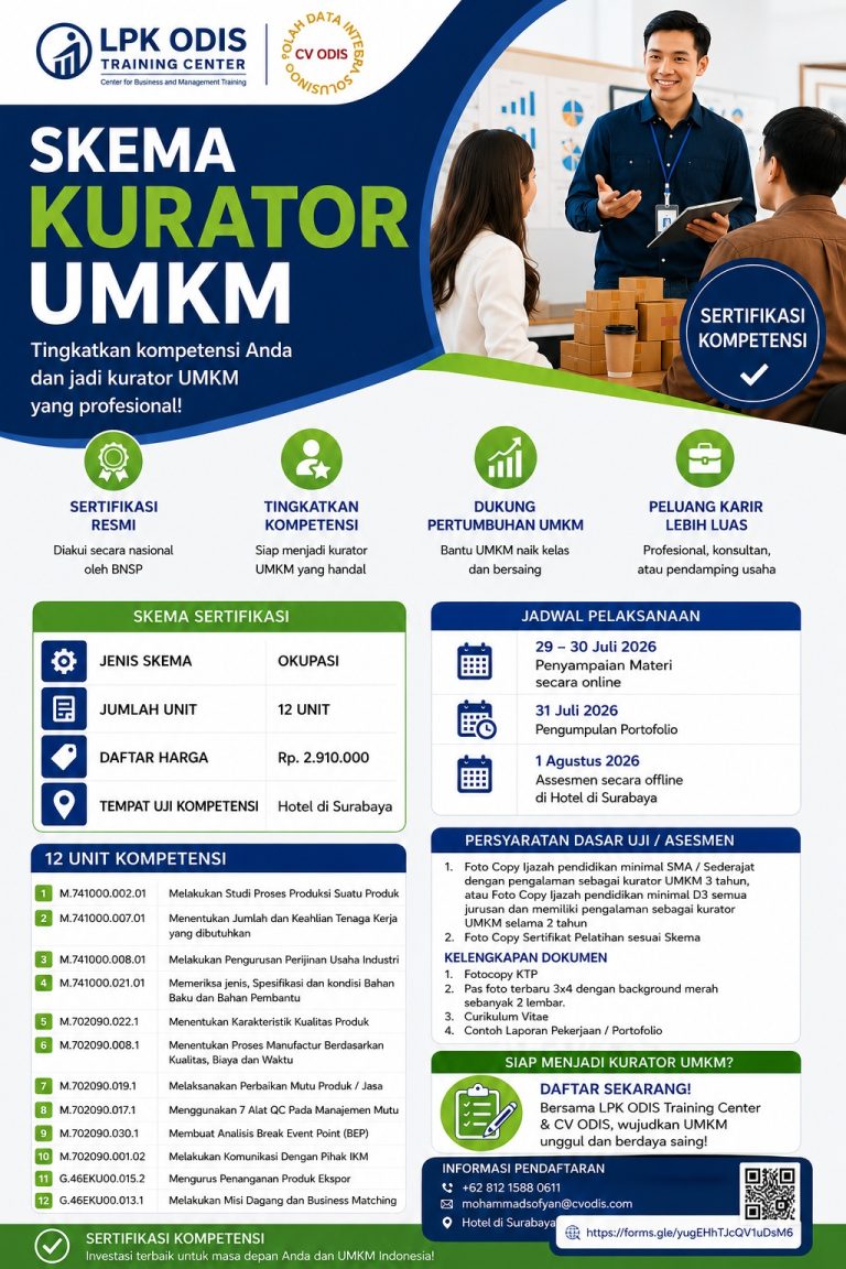 Tingkatkan Kompetensi dan Jadi Kurator UMKM Profesional